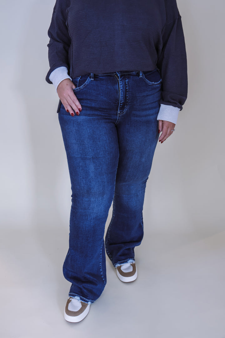 Kimberly Kick Flare High Rise Jeans