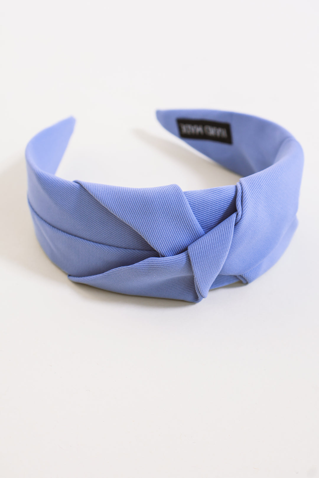 Twist Knotted Headband - Lt Blue