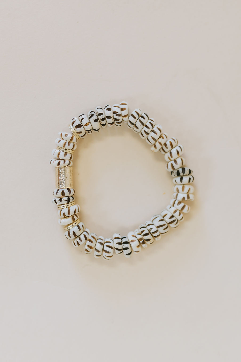 Bone Bead Bracelet