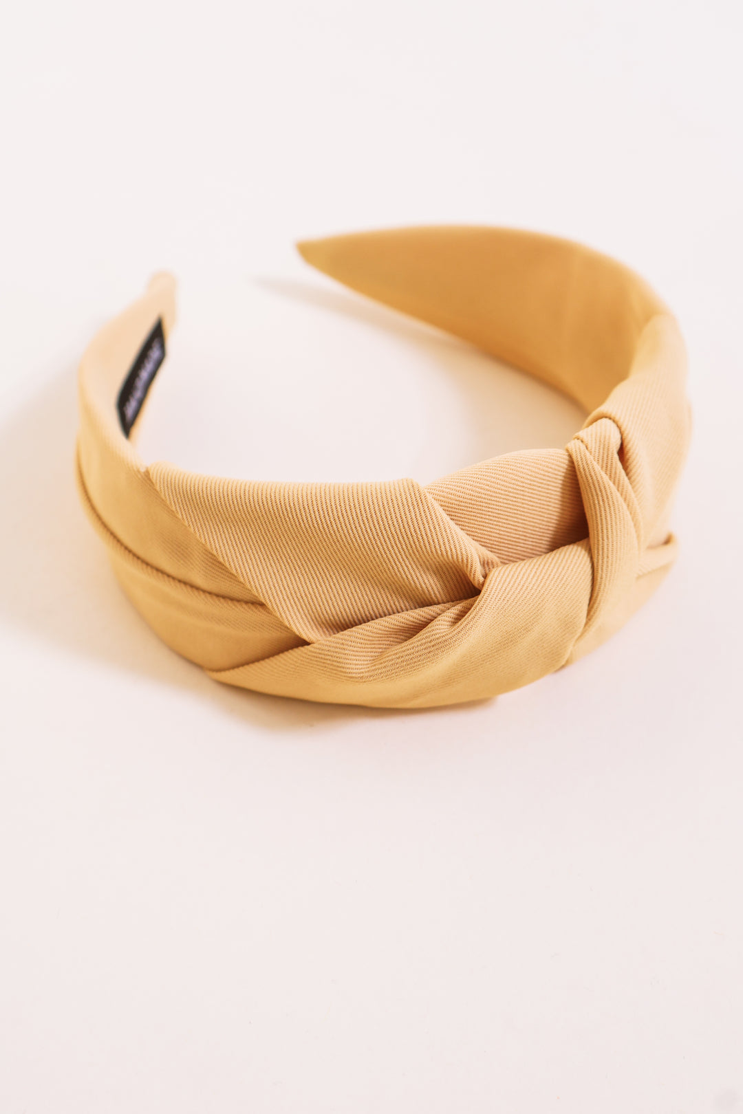 Twist Knotted Headband - Yellow