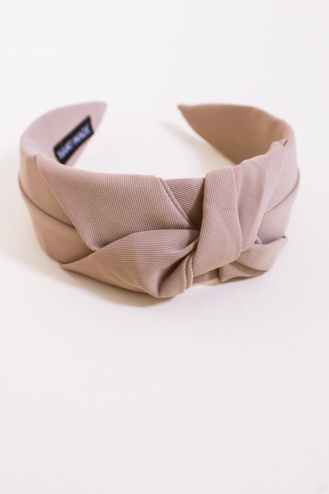 Twist Knotted Headband - Tan