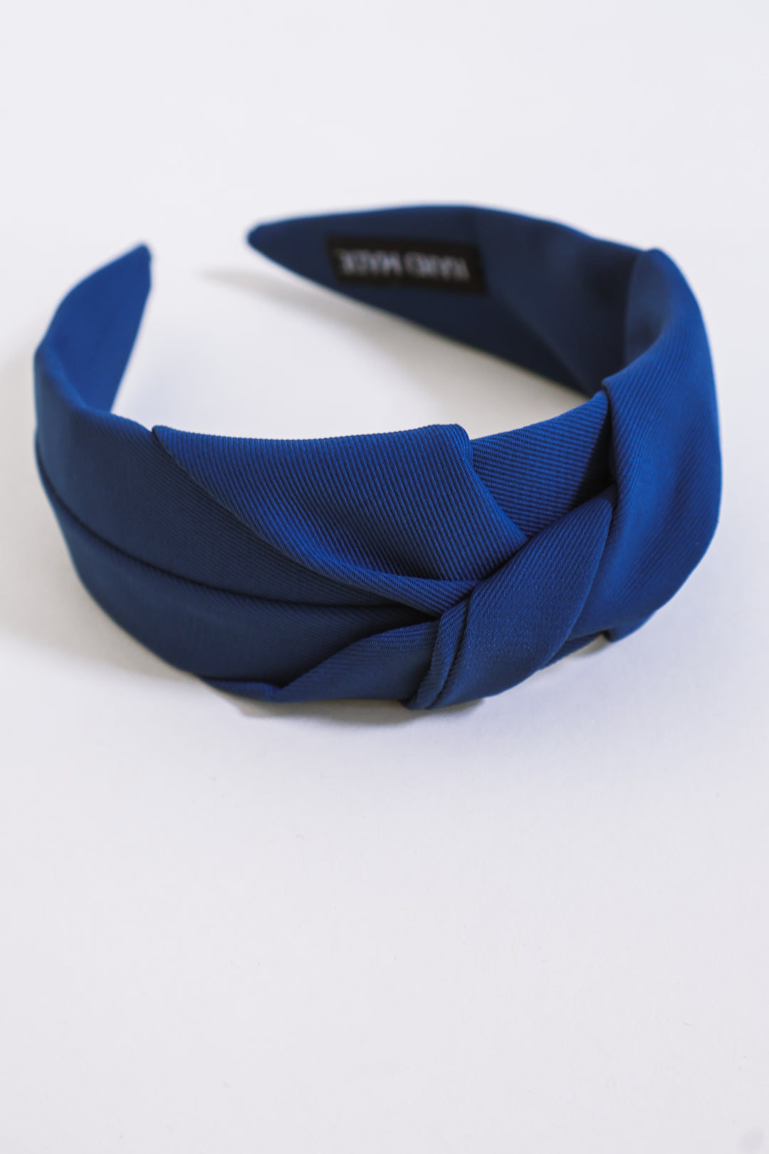 Twist Knotted Headband - Dk Blue