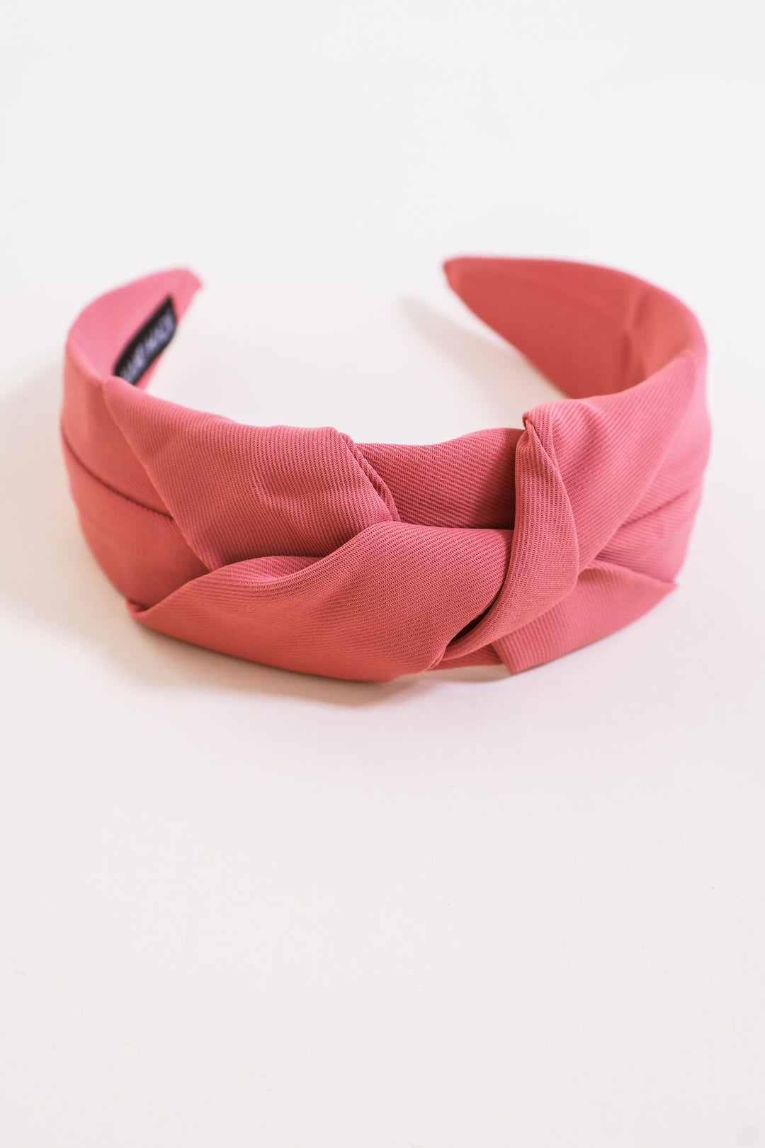 Twist Knotted Headband - Coral