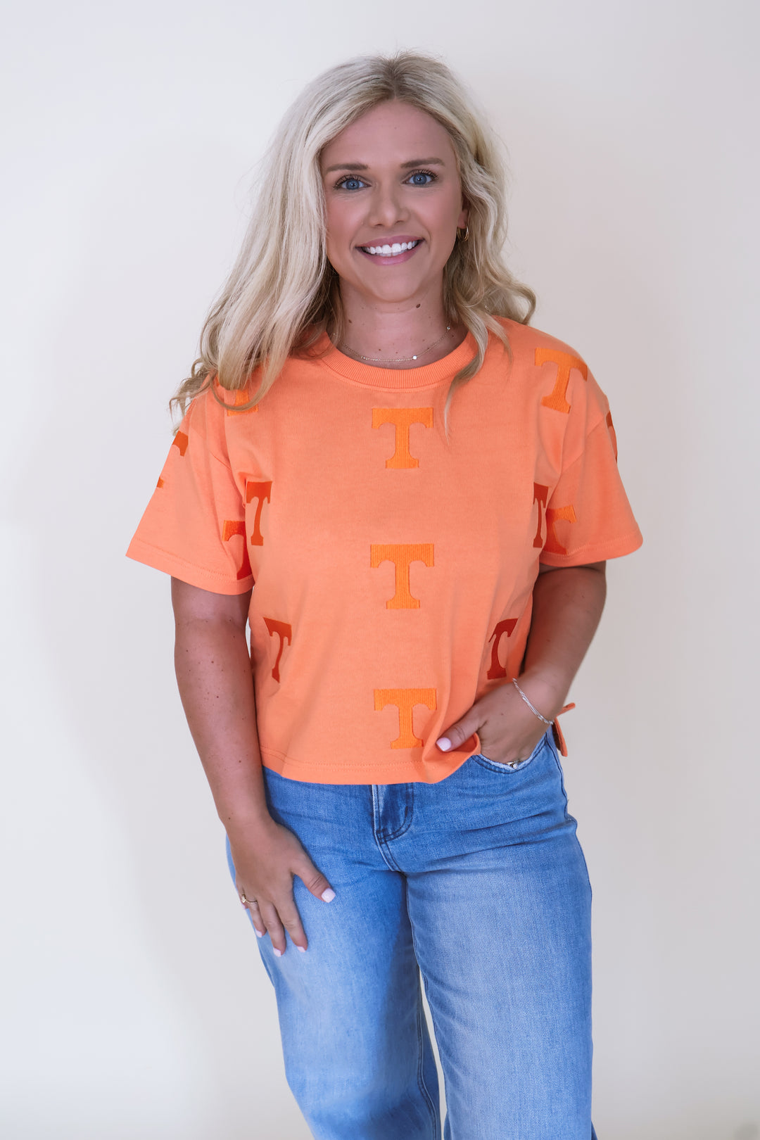 Tennessee Ritter Repeat Heavyweight Crop Tee