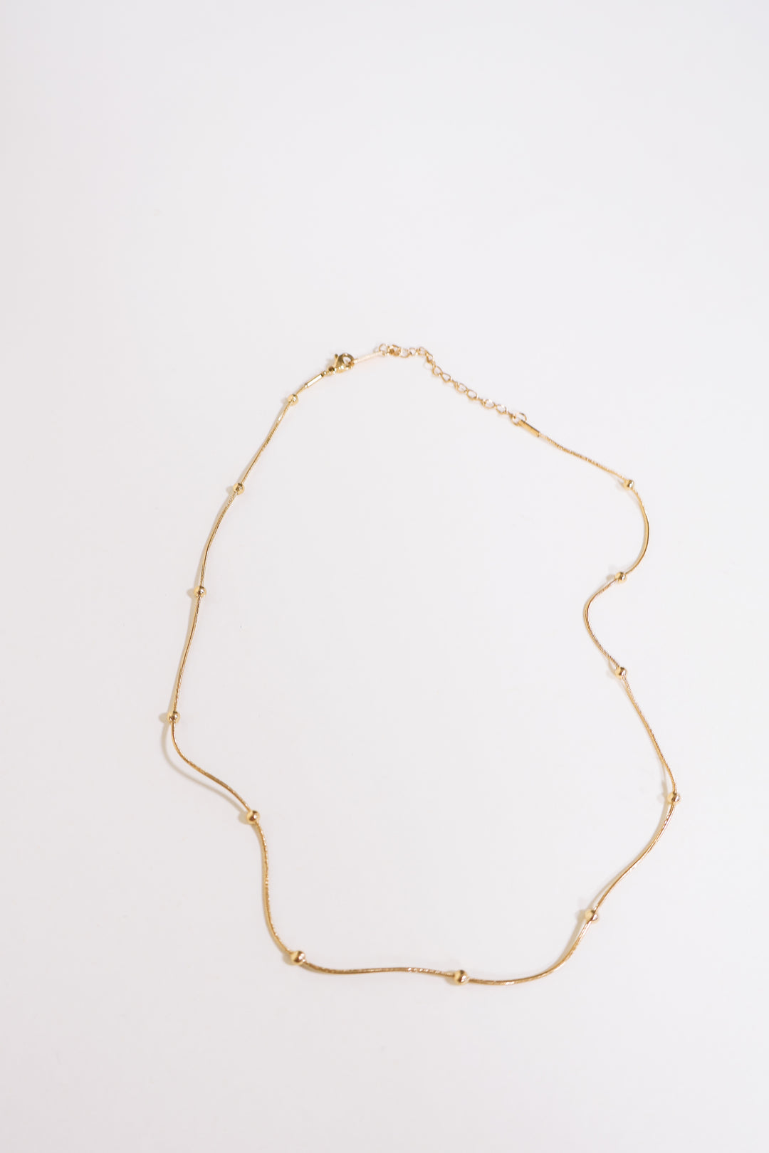 Sleek Simple Necklace - Gold