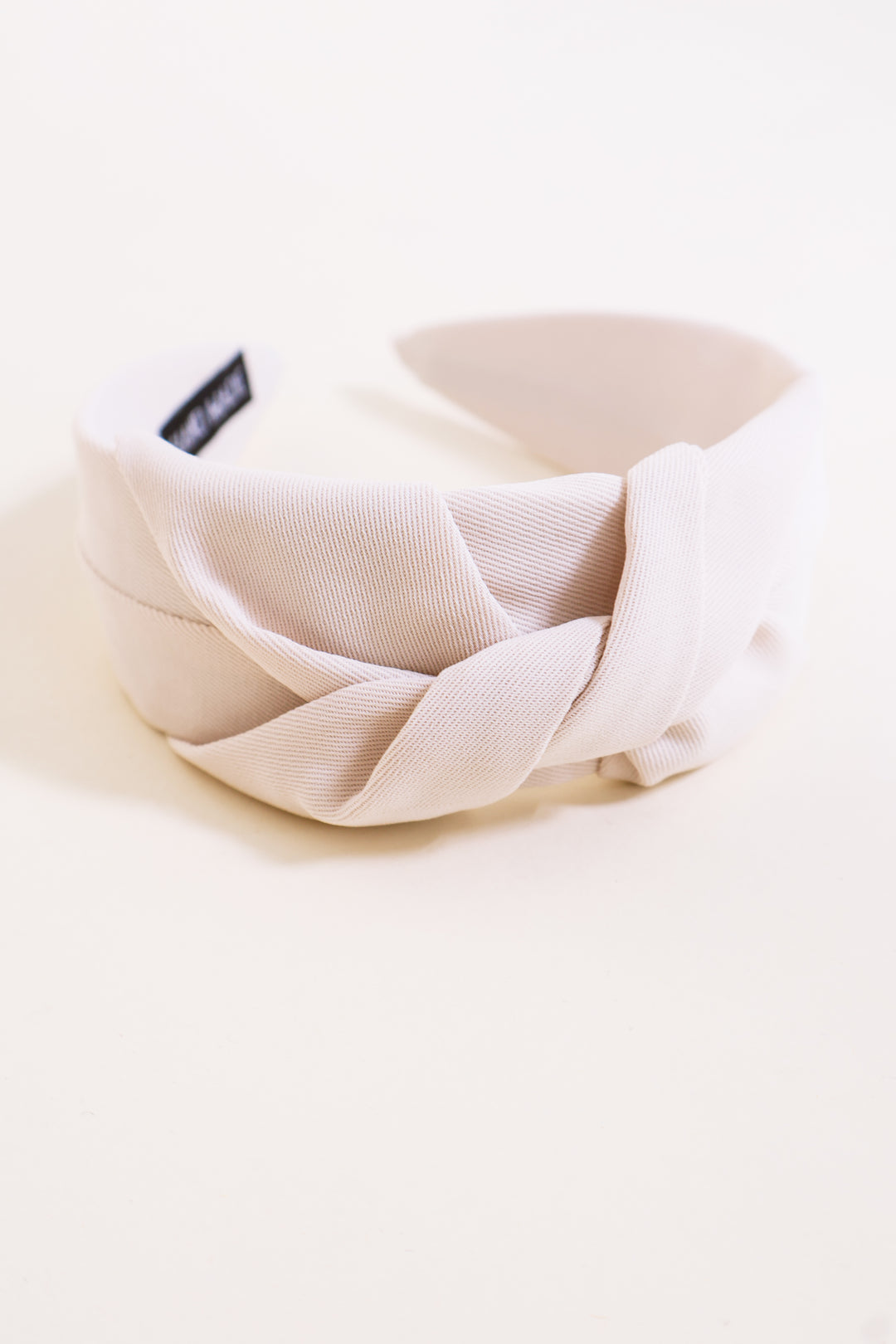 Twist Knotted Headband - Ivory