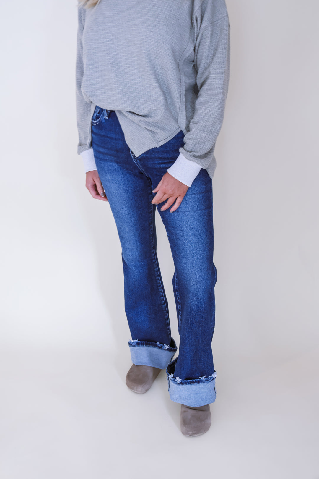 Kimberly Kick Flare High Rise Jeans