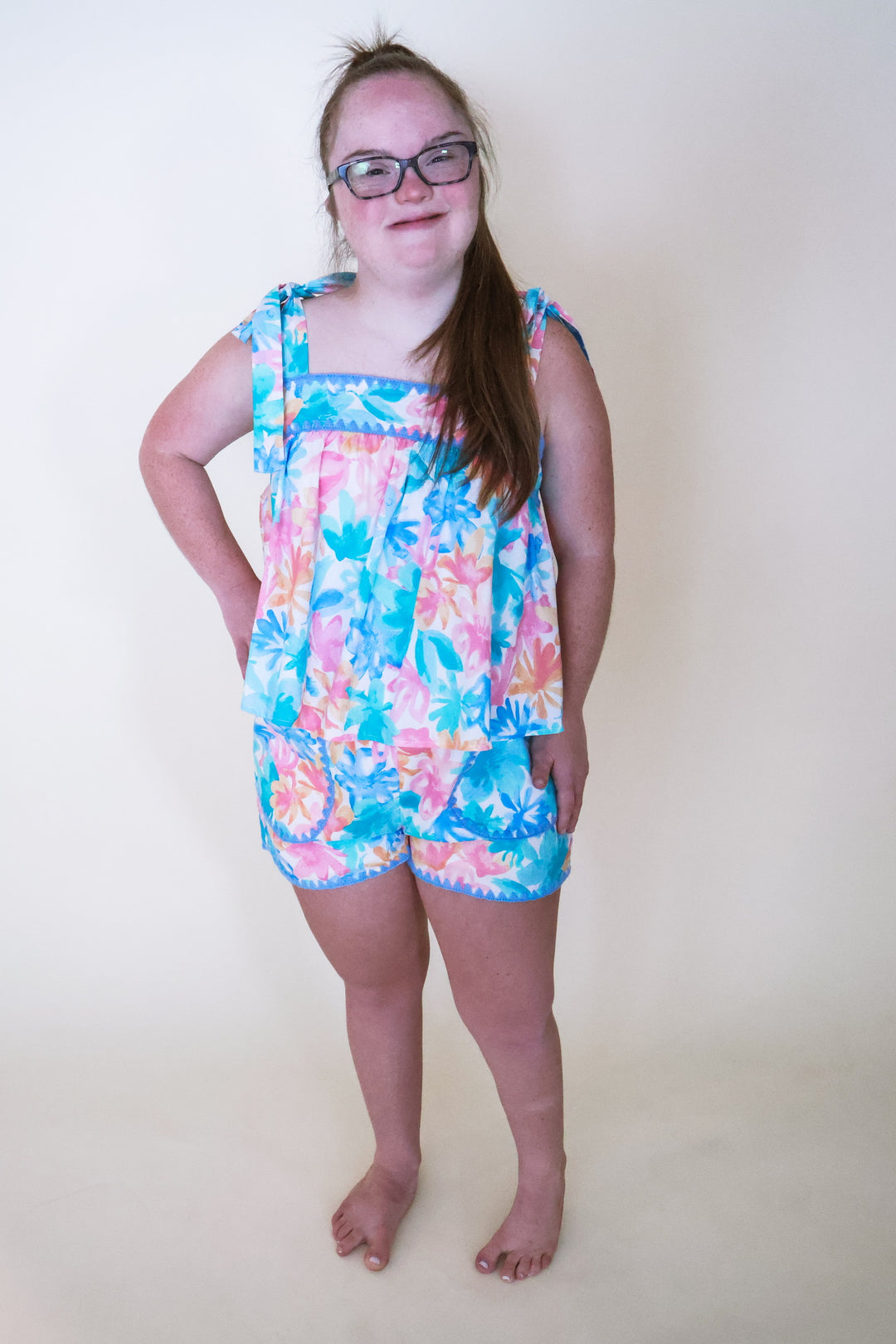 Simple Stitch Trim Set - Baby Blue