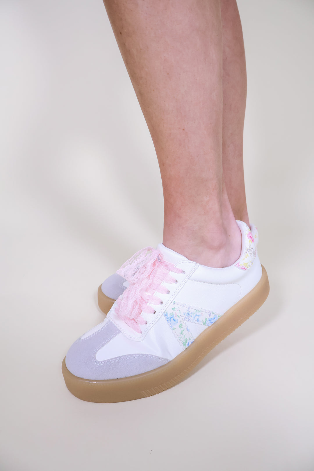 Lacey Floral Sneakers