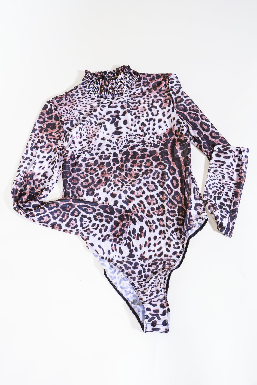 Leopard Mesh Bodysuit