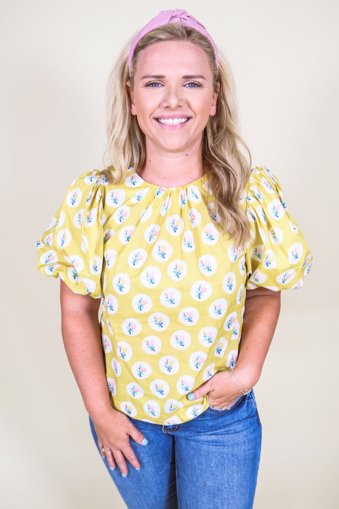 Pop Of Sunshine Top - Yellow
