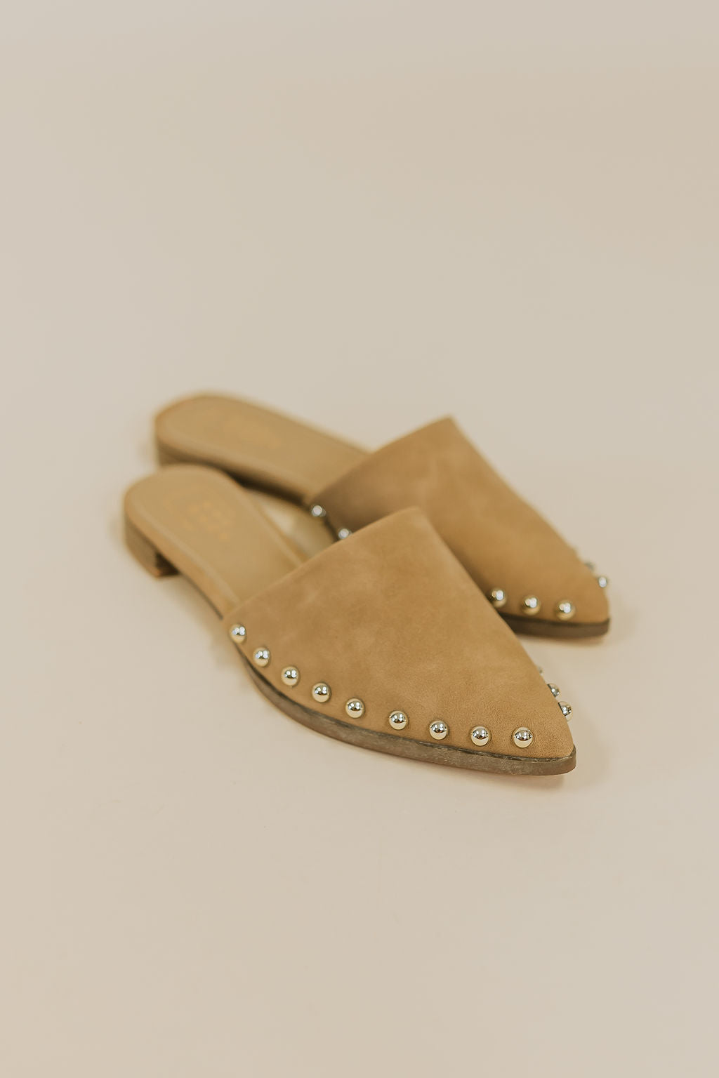 Trinity Mules - Tan