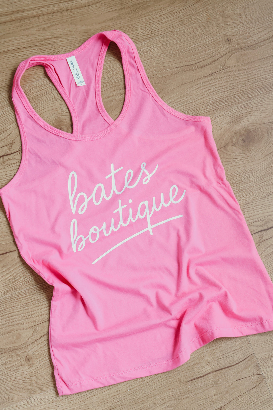 Bates Boutique Tank - Pink