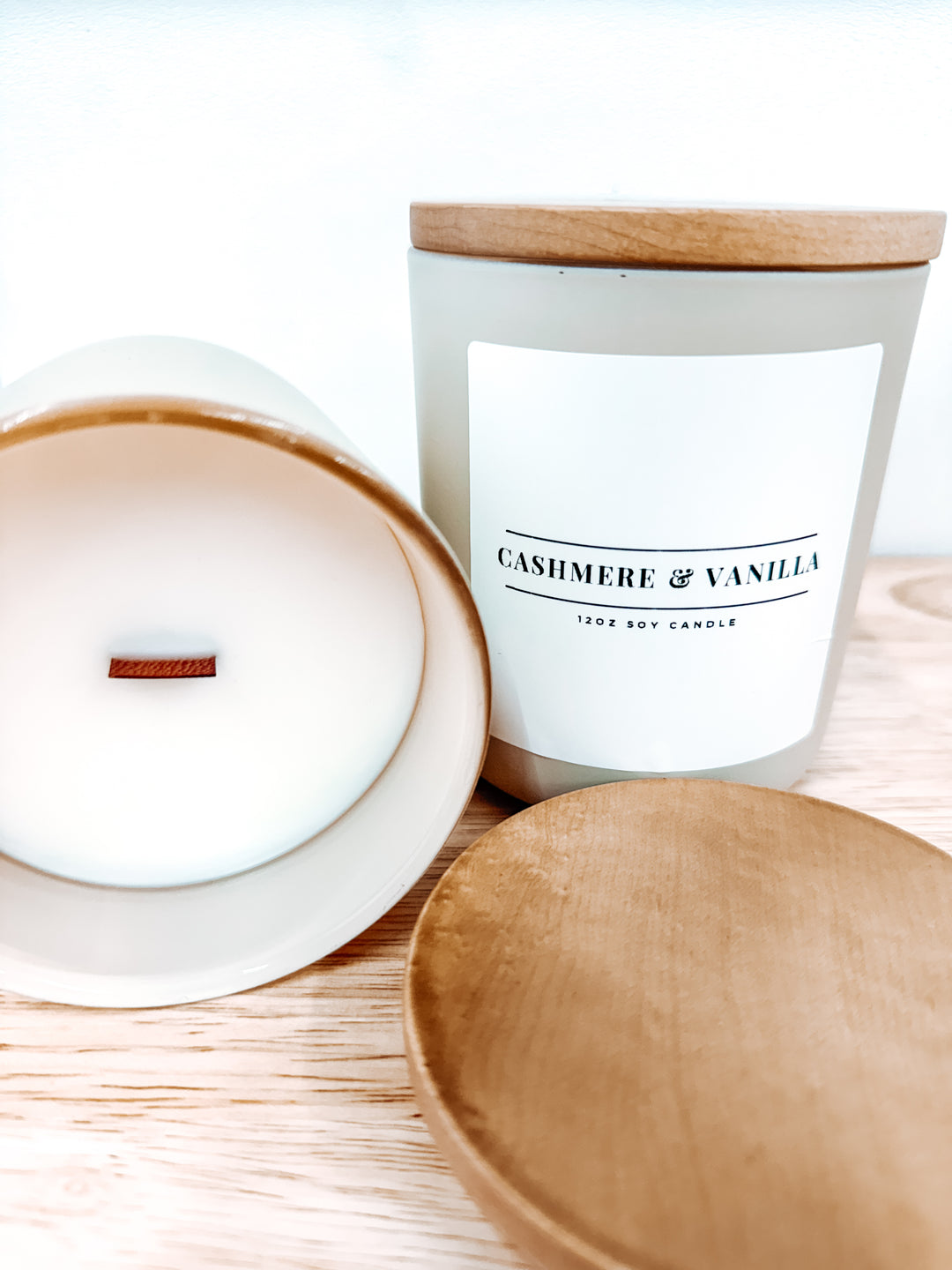 Cashmere & Vanilla Candle - 12oz
