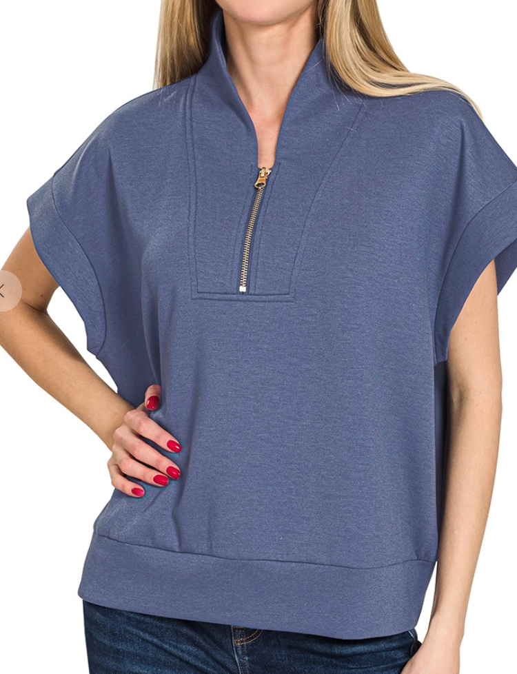 Sis Scuba Half Zip - Indigo