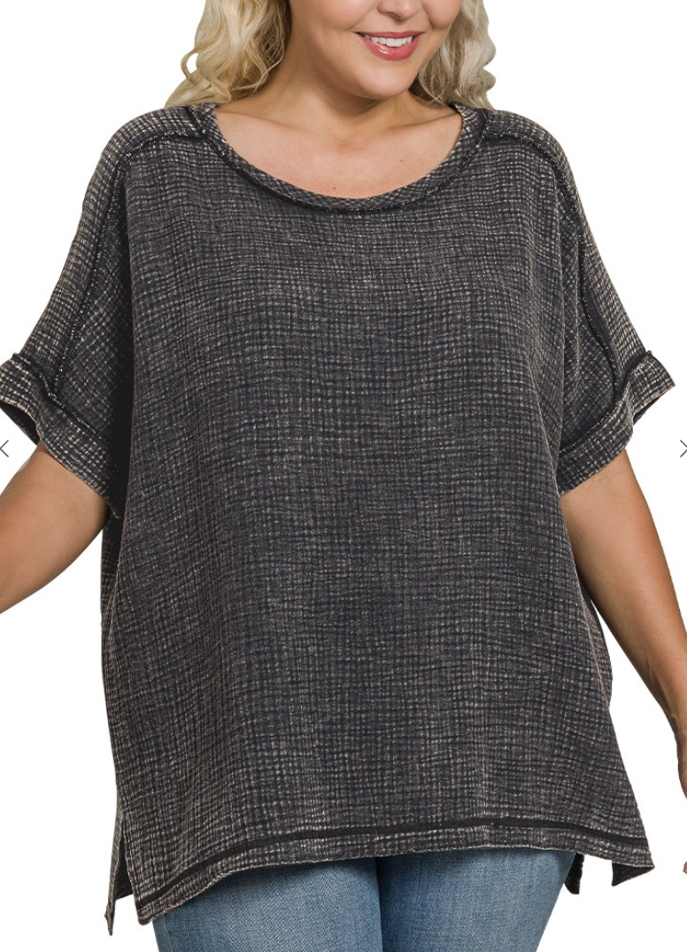 The Drift Top - Ash Black