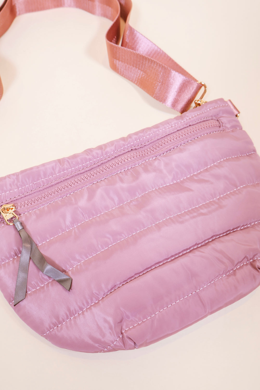 Jolie Puffer Belt Bag - Pink