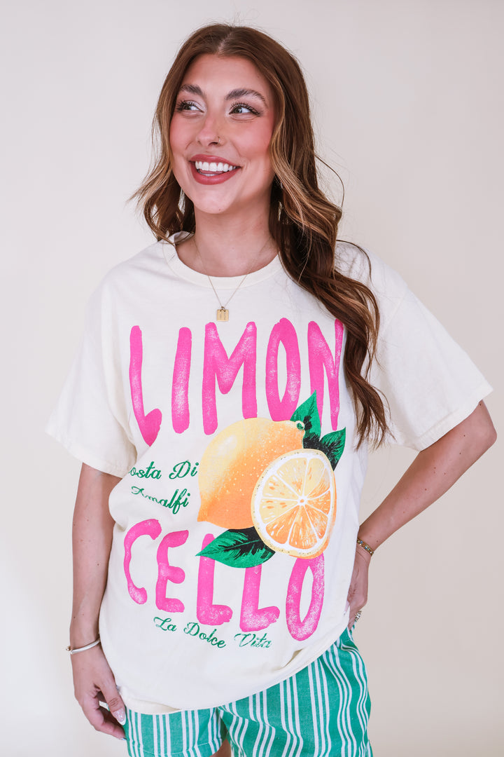 Limoncello Amalfi Yellow Tee