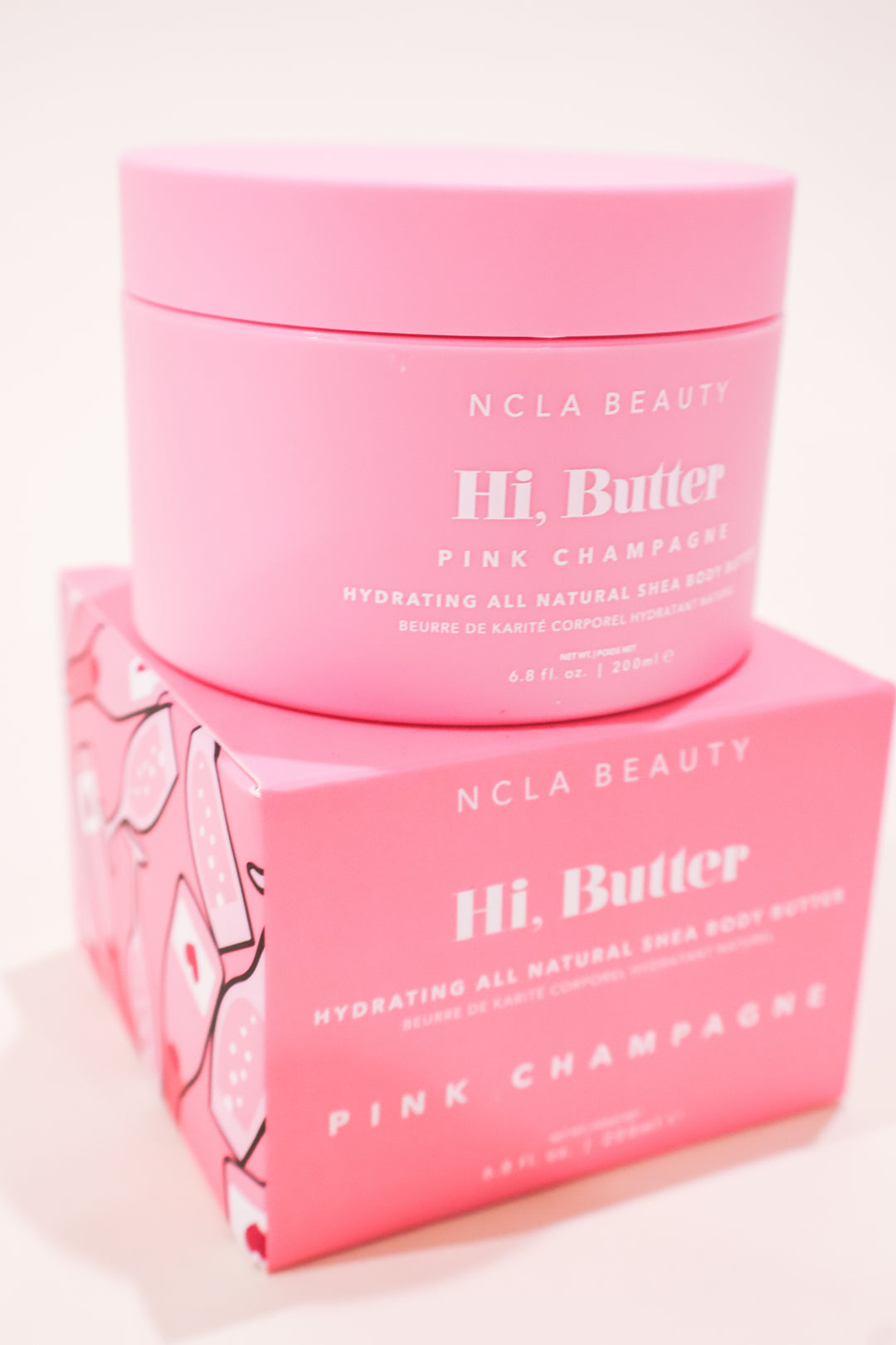 Hi, Butter All Natural Shea Body Butter - Pink Champagne