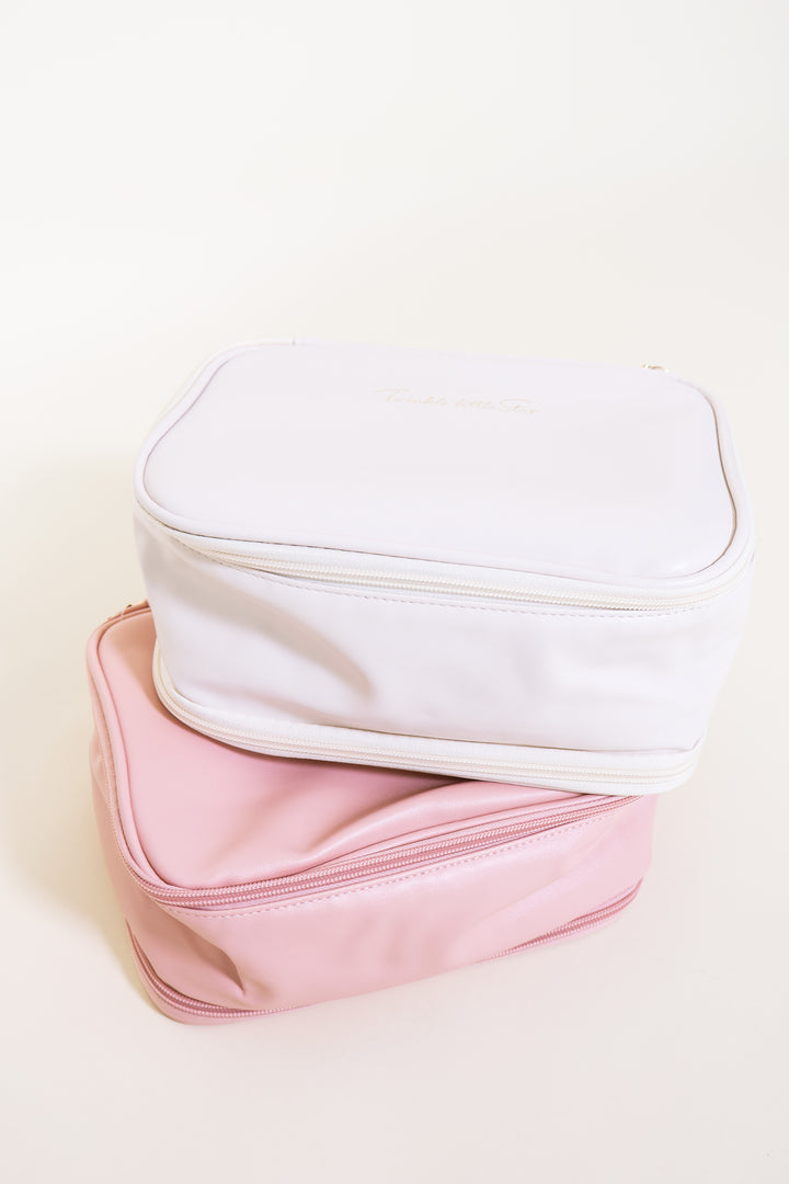 Travel Makeup Bag - Pink