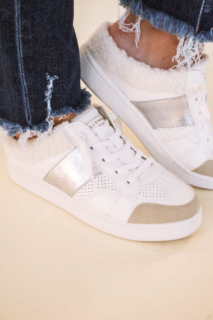 Corbin Mule Sneaker - White