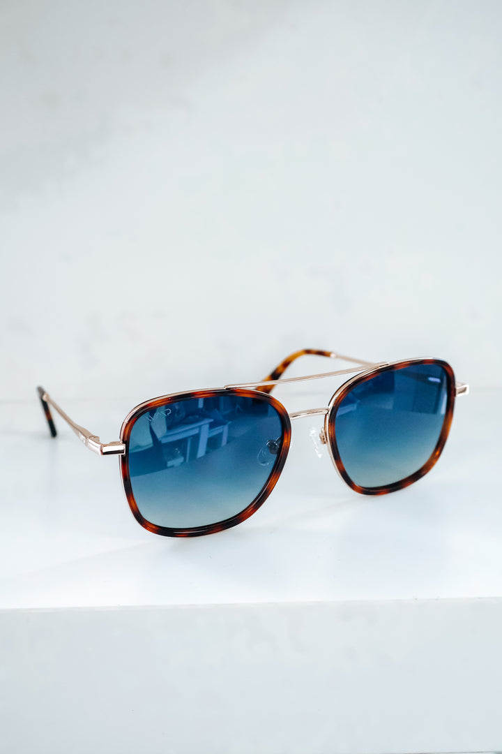 Gia Polarized Sunglasses - Brown Tortoise