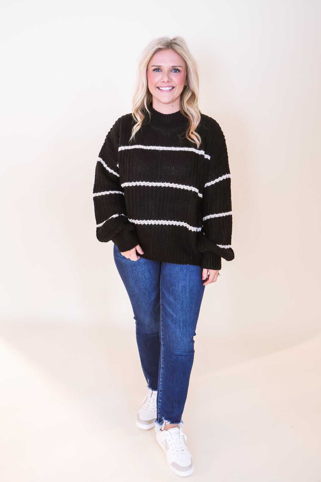 Cool Weather Essential Sweater - Black