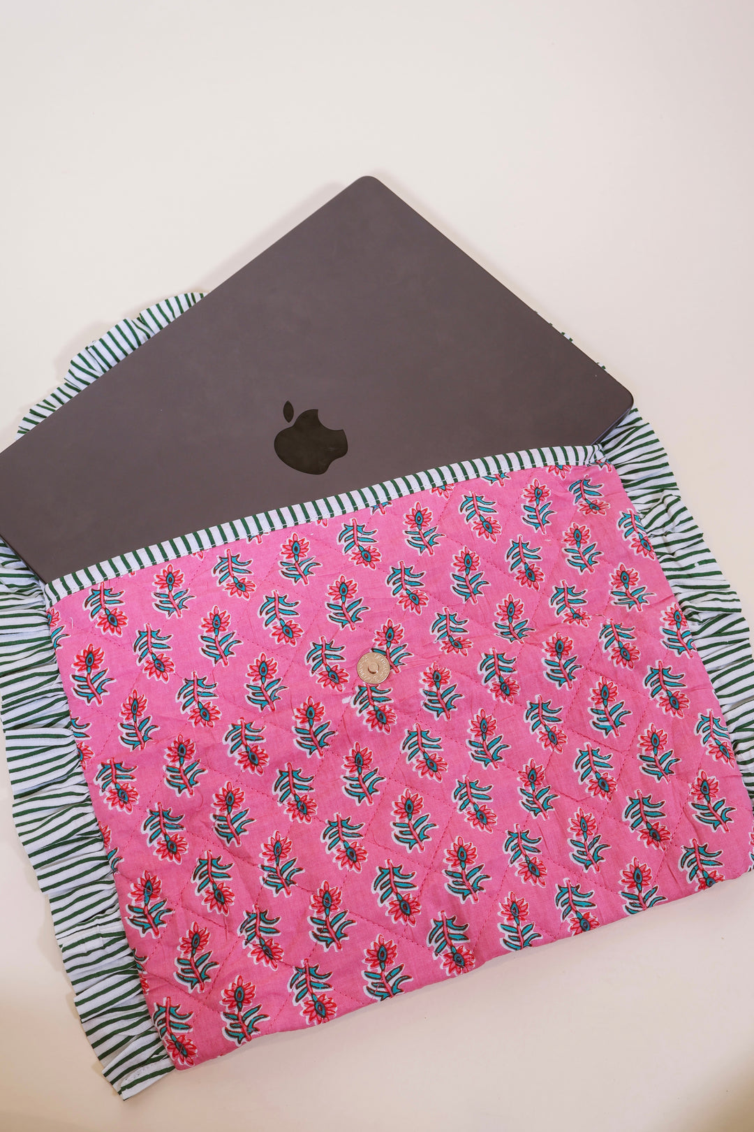 Floral Computer/Tablet Sleeve - Pink