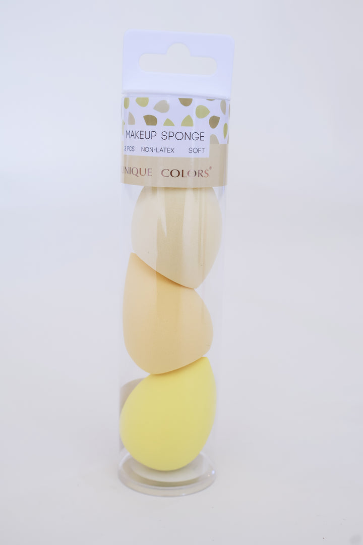 Makeup Sponge Set - Yellow