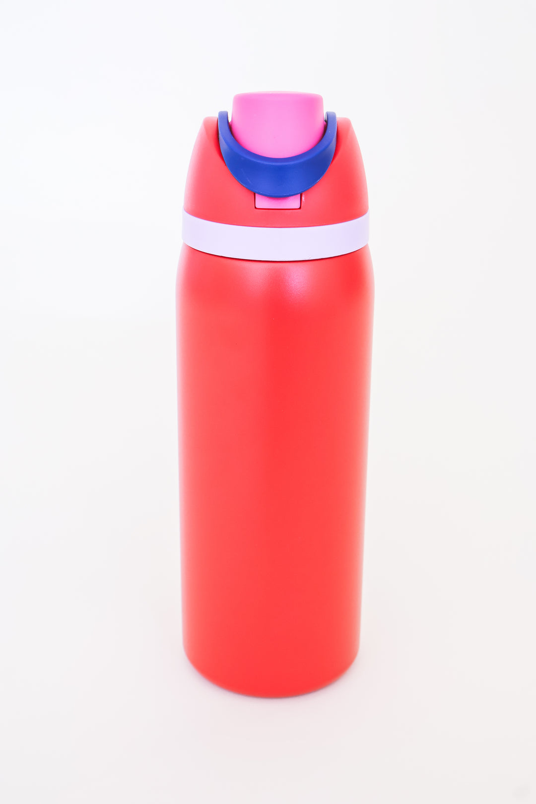 Stainless Steel Water Bottle 32oz - Red/Blue