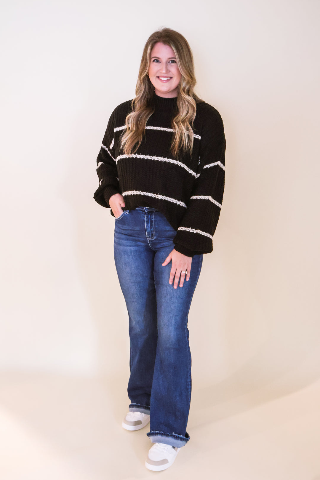 Cool Weather Essential Sweater - Black