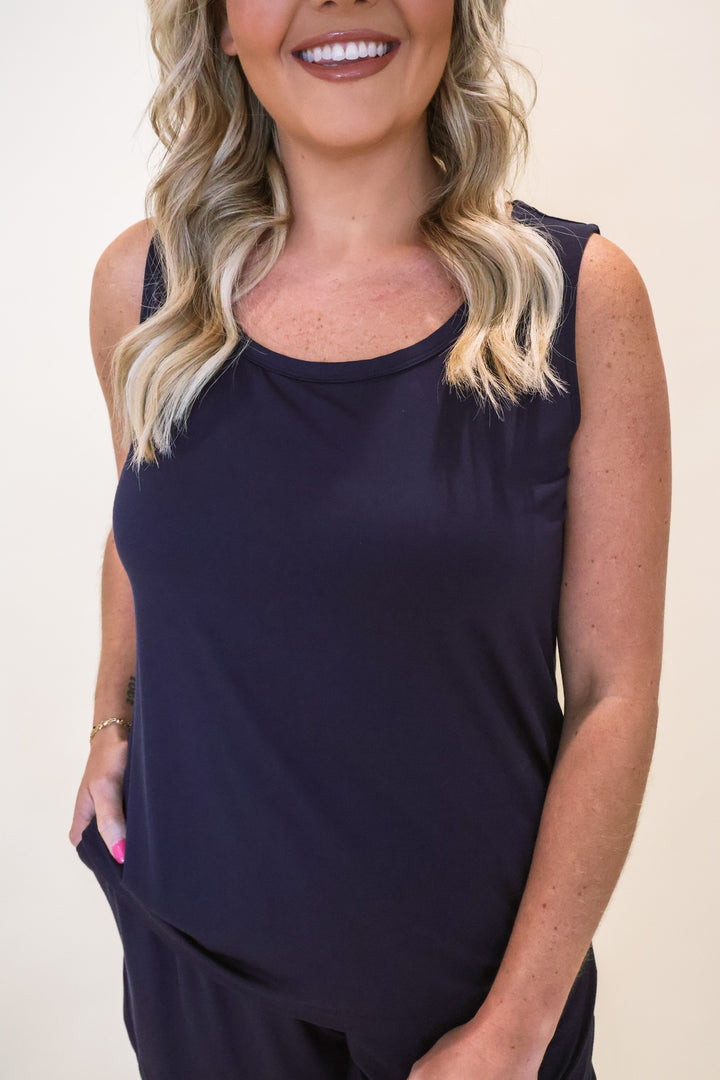 Everday Style Tank - Navy