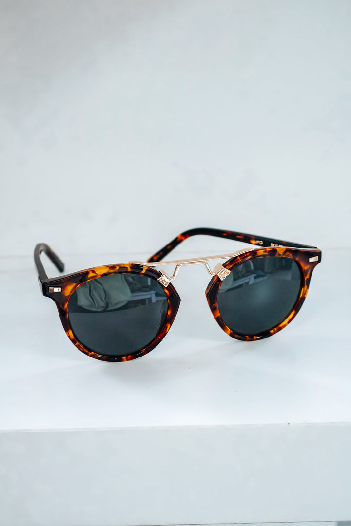 Skyler Polarized Sunglasses - Tortoise/Black