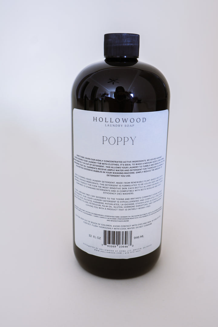 Poppy | Luxury Liquid Laundry Soap 32oz