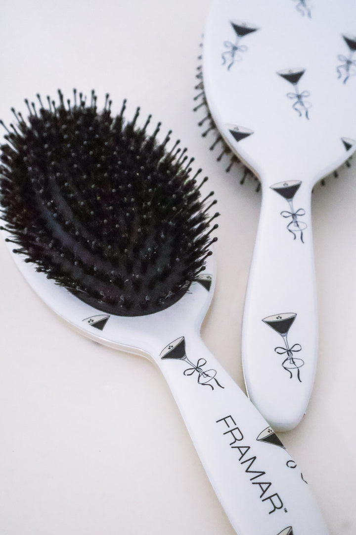 Espresso Boar Bristle Hair Brush