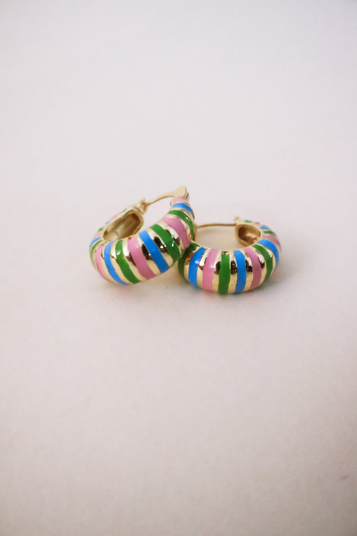 Mykonos Hoops - Pastel