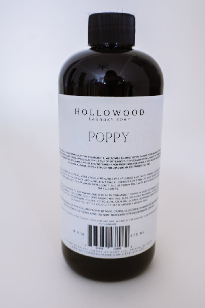 Poppy | Luxury Liquid Laundry Soap 16oz