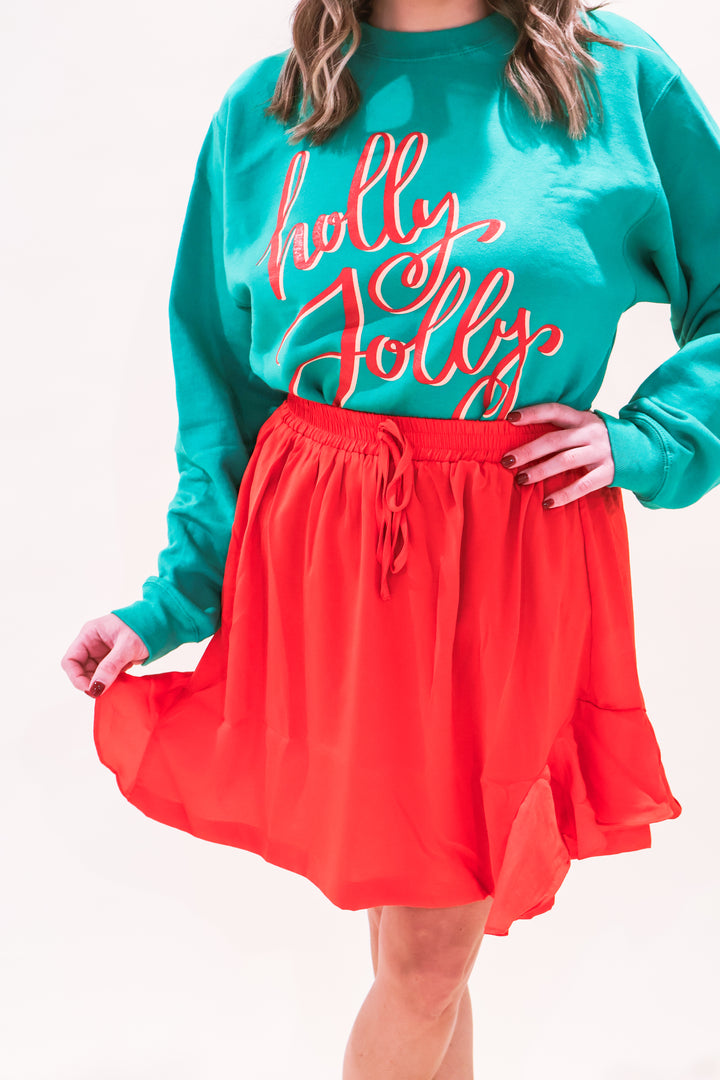 Easy To Style Skirt - Red