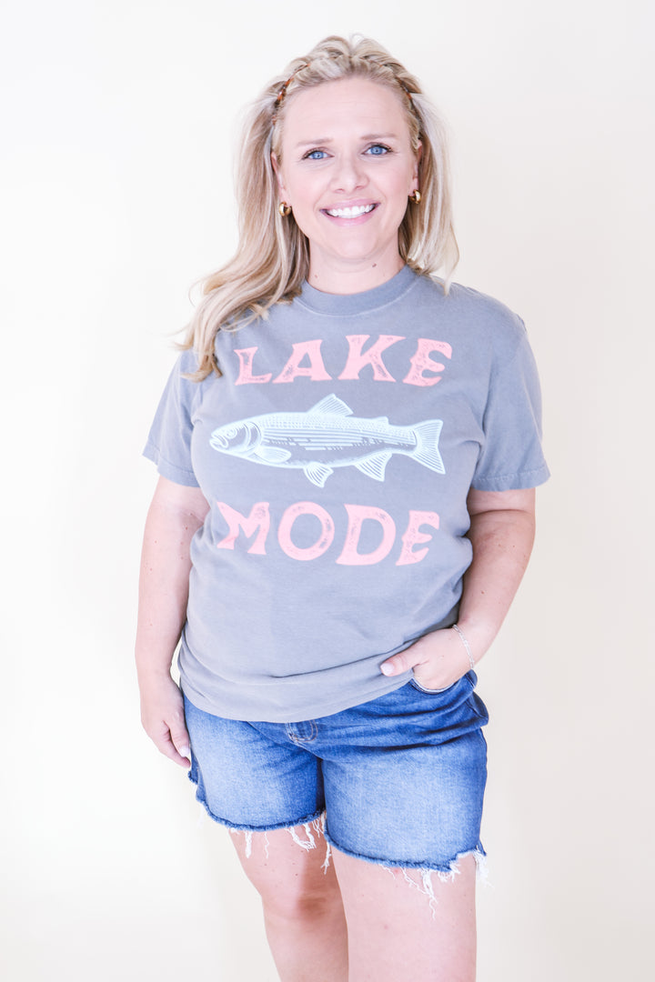 Lake Mode Tee - Grey