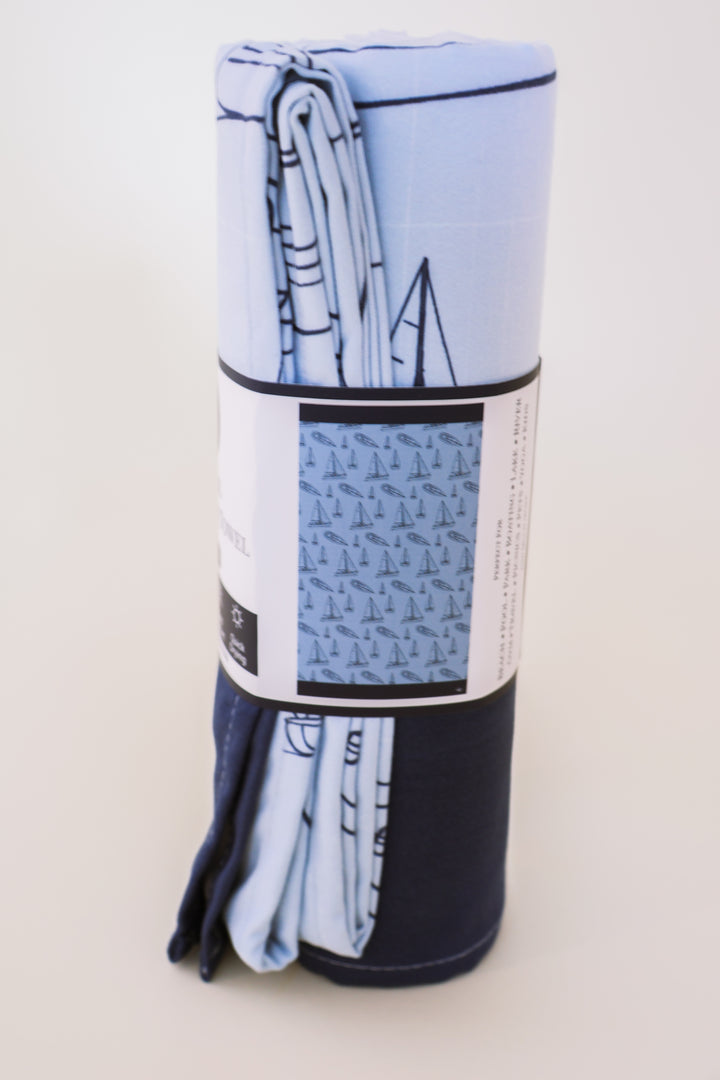 Set Sail Giant Beach Towel