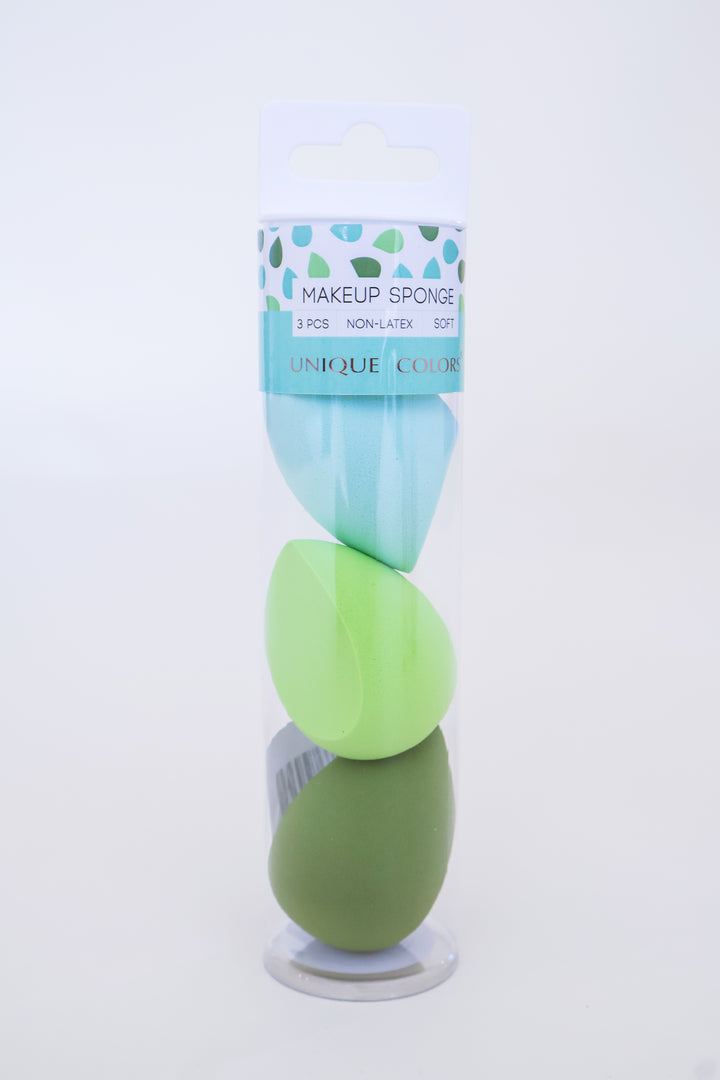 Makeup Sponge Set - Green