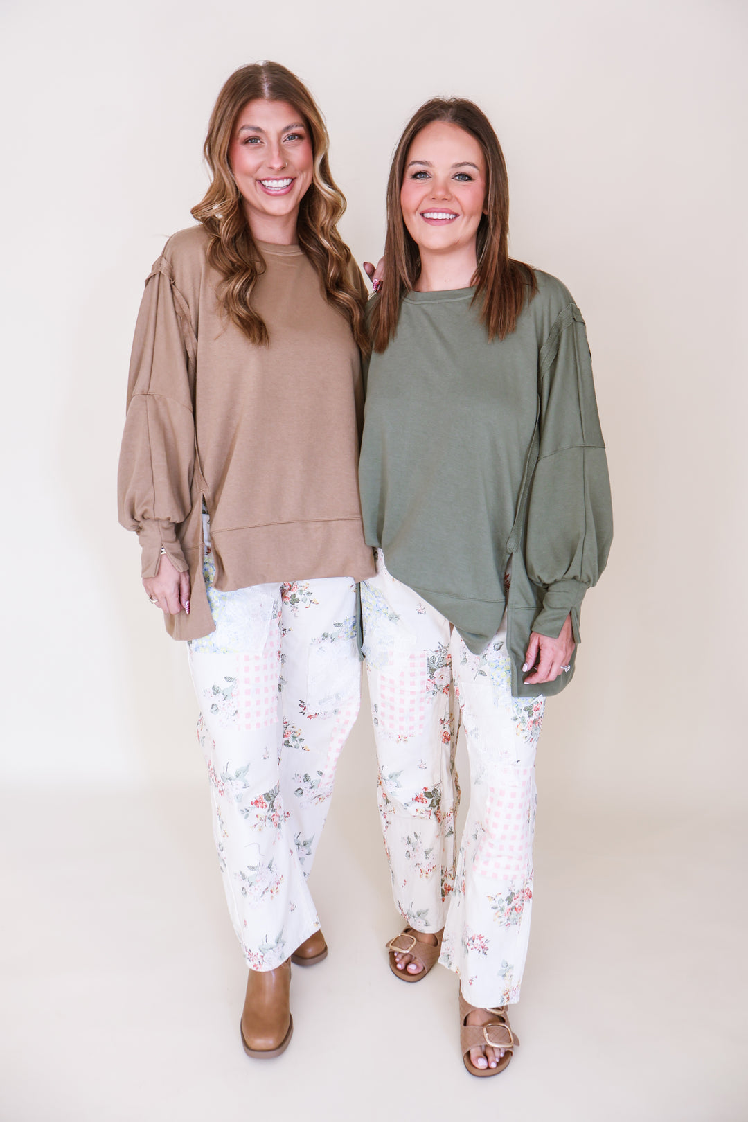Extra Movement Oversized Sweatshirt - Olive