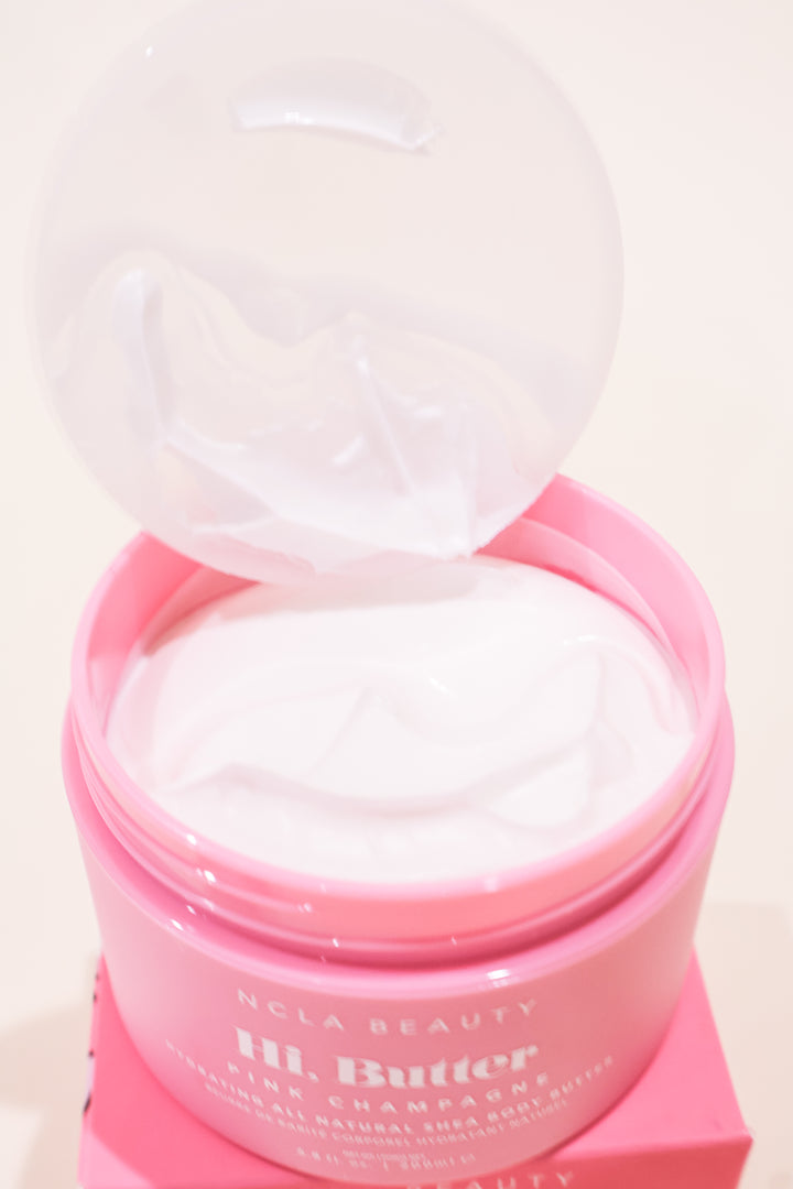 Hi, Butter All Natural Shea Body Butter - Pink Champagne