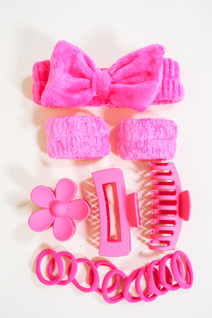 Spa Day Bundle - Hot Pink