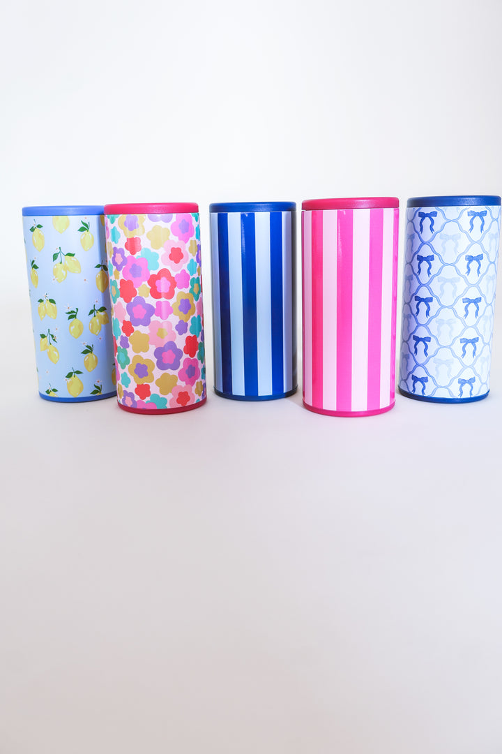 Slim Can Cooler - Zesty Lemons