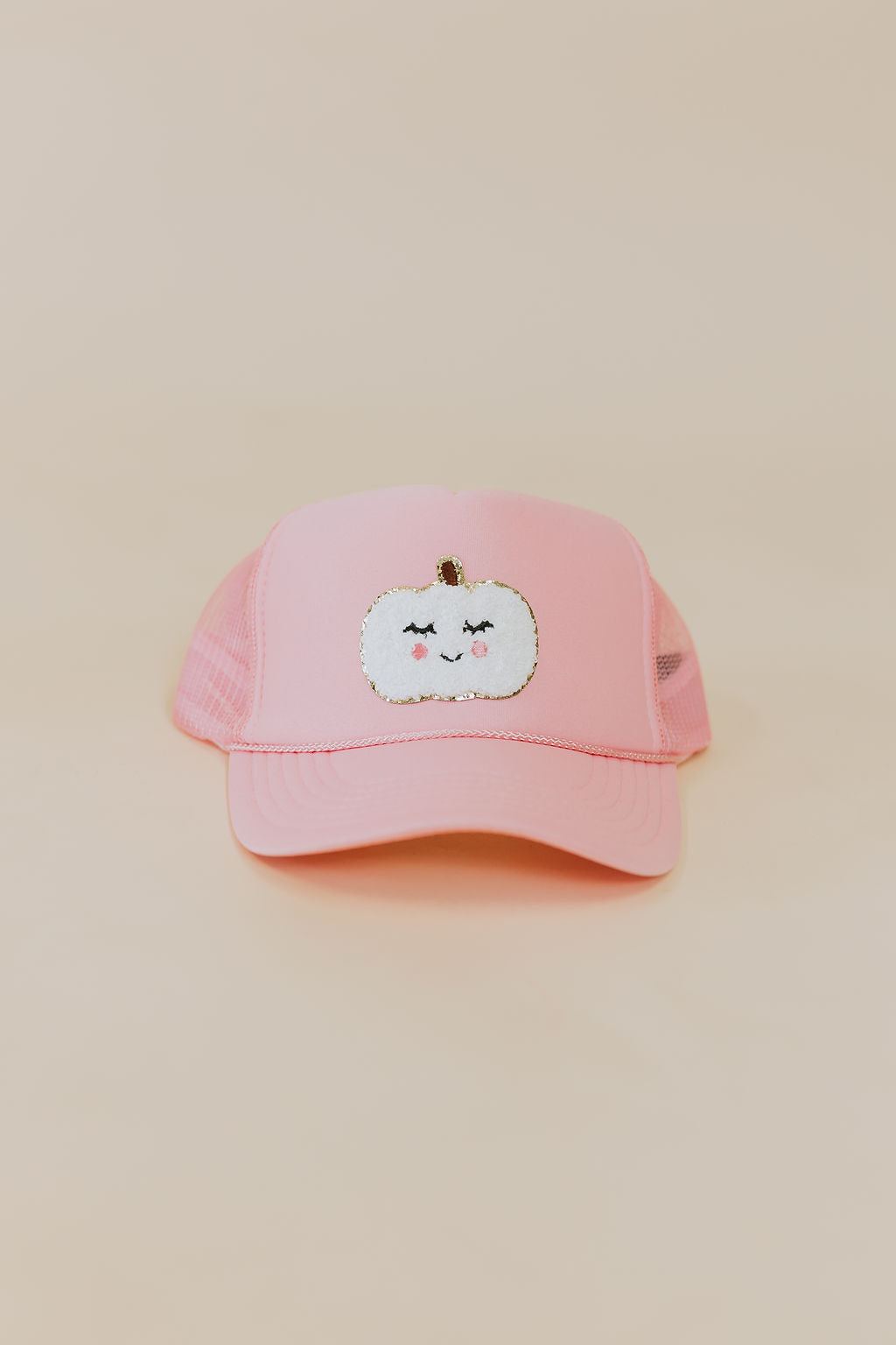 Pumpkin Patch Trucker Hat - Pink