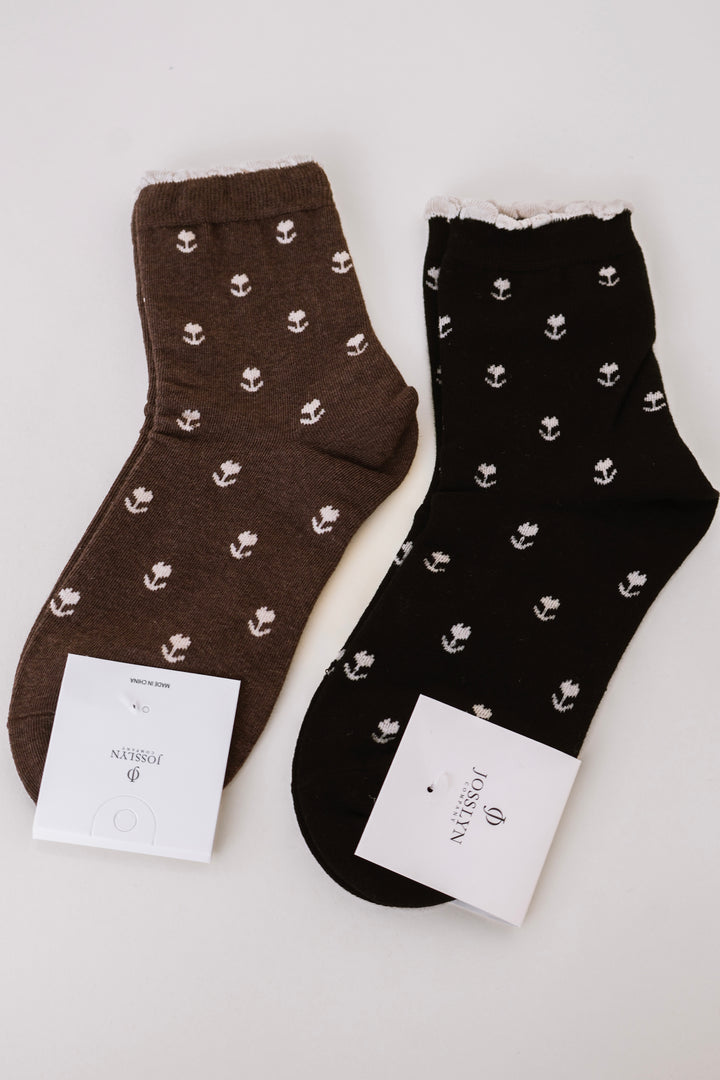 Shelby Floral Socks