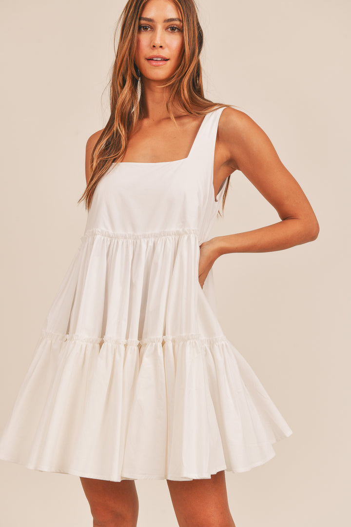 Southern Belle Dress - White
