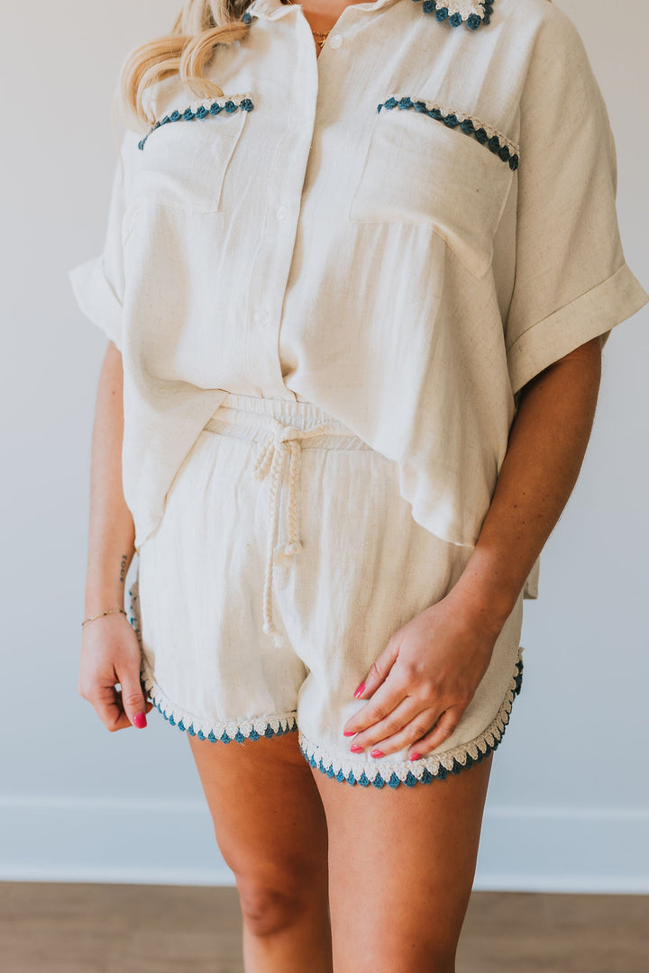 Sunday Outing Shorts - Oatmeal