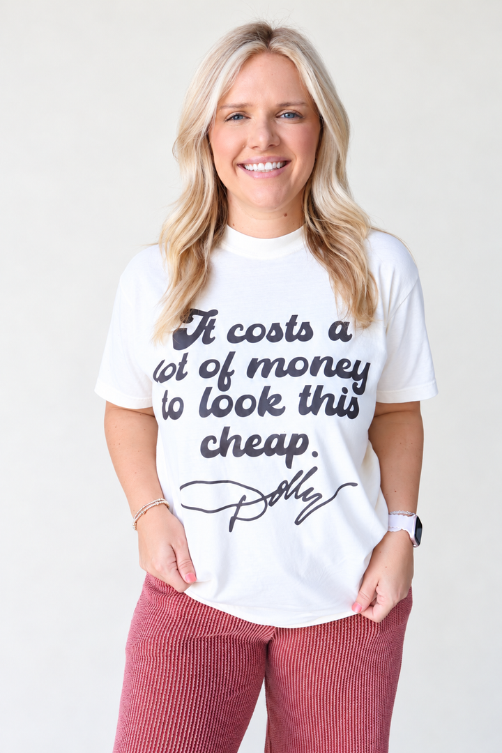 Look This Cheap Dolly Graphic Tee – Ivory